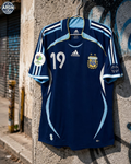 Camiseta Argentina Retro Mundial 06 Azul