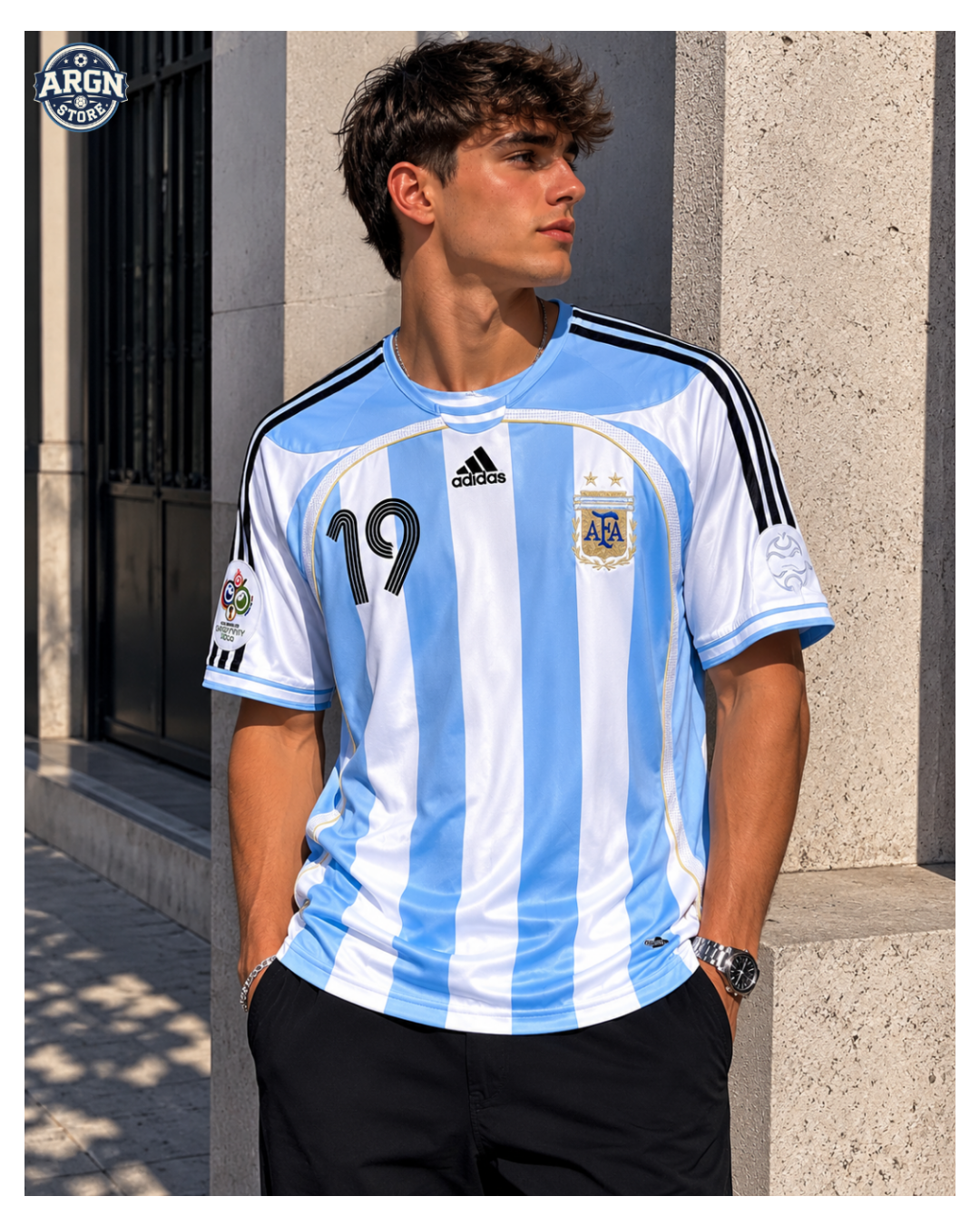 Camiseta Retro Argentina 06