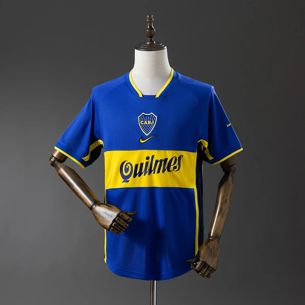 Camiseta Retro Boca Juniors 2001/02 – Primera Equipación