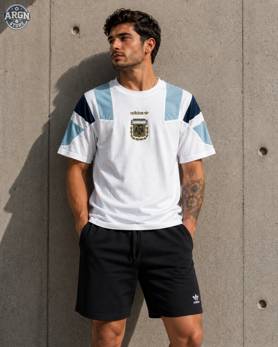 Camiseta Argentina EQT - Blanco adidas