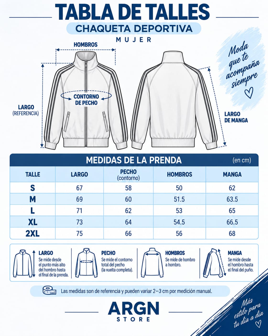 TRACK JACKET DEPORTIVA