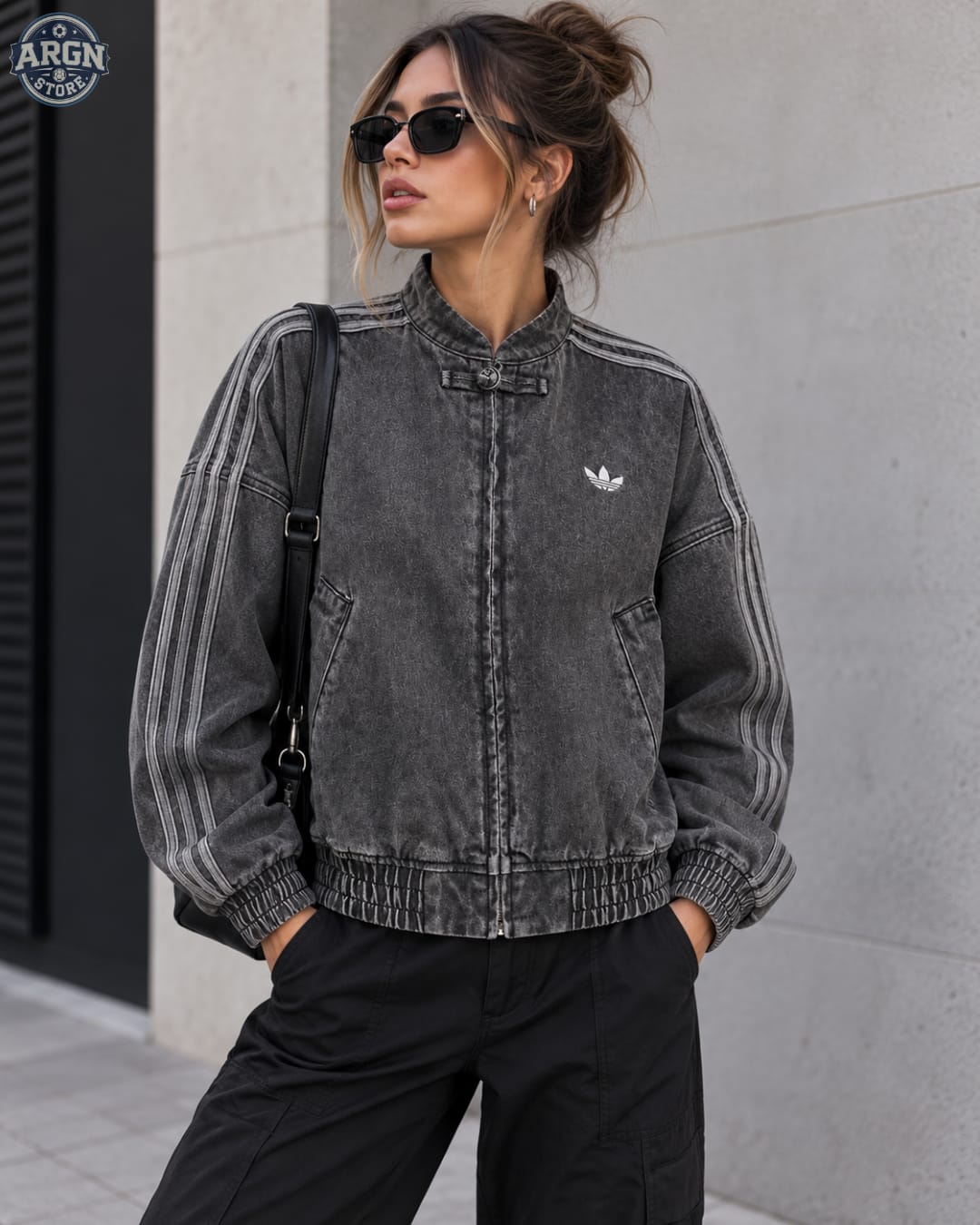 CHAQUETA DENIM CHINESE