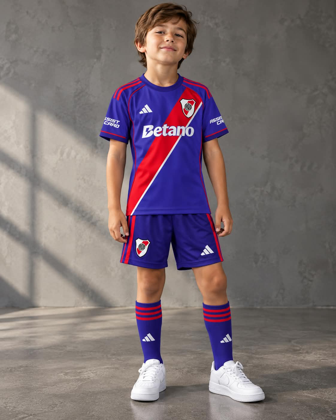 Conjunto Infantil River Plate 26/27 3er Equipación