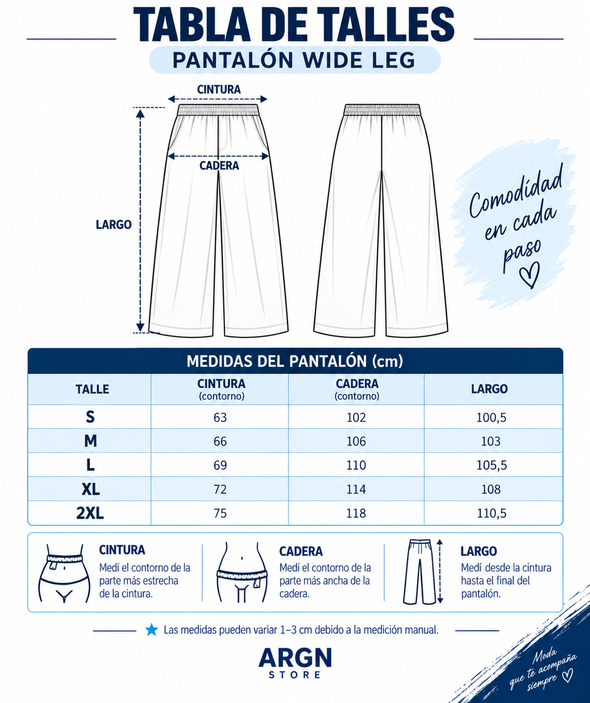 Pantalón Wide Leg Lunares
