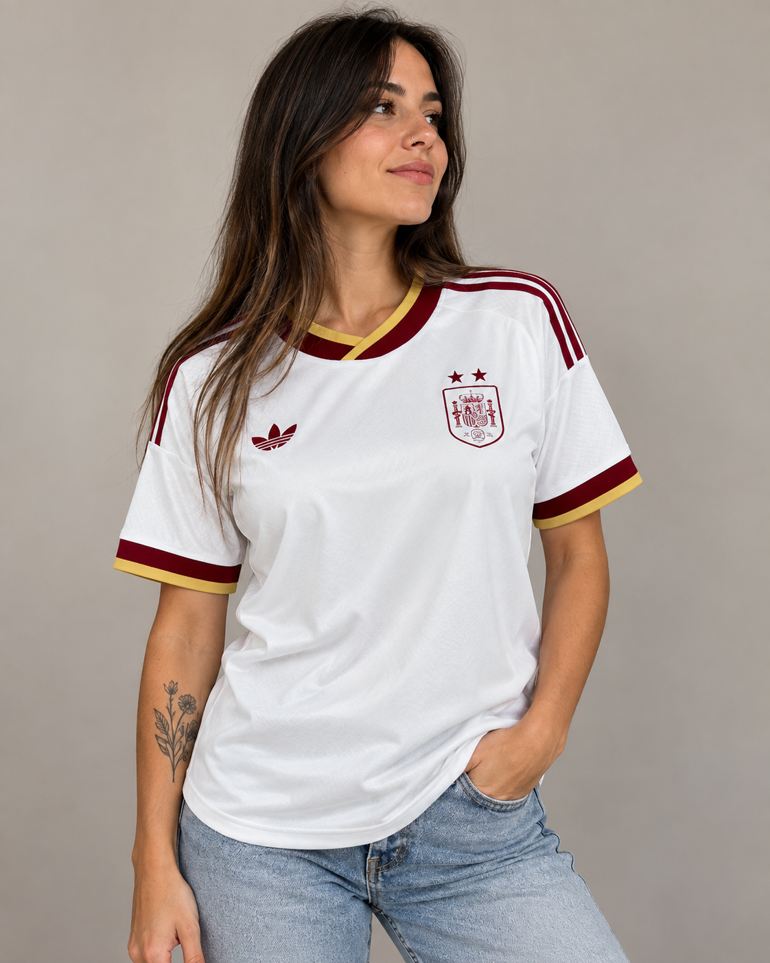 Camiseta  España mujer 2da Equipación