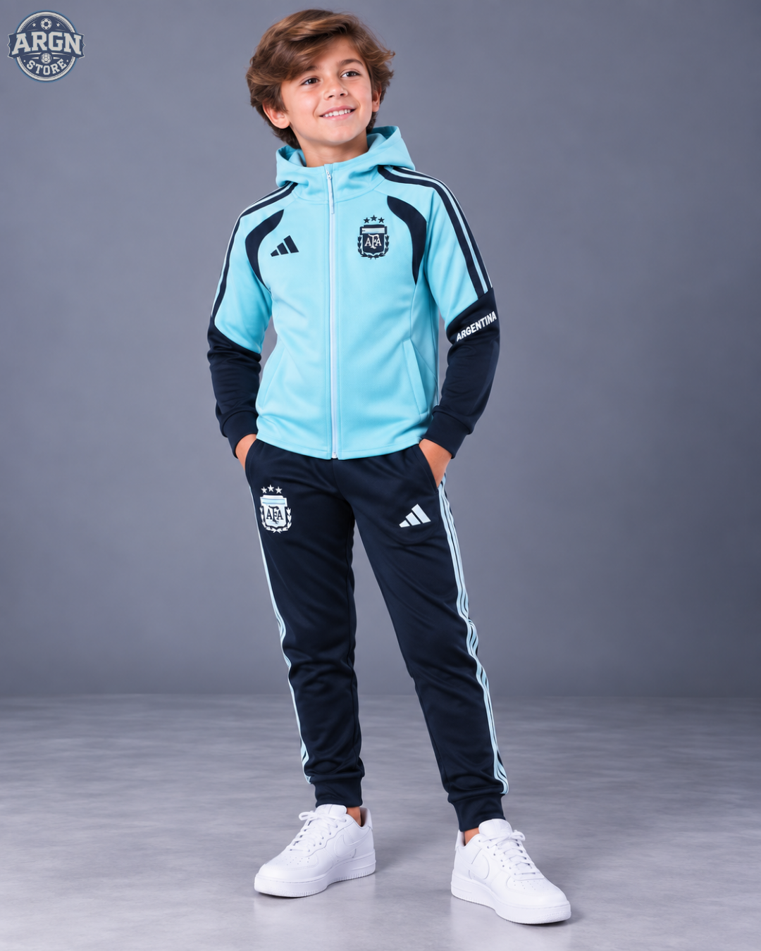 Chándal Argentina con cremallera 26/27 infantil