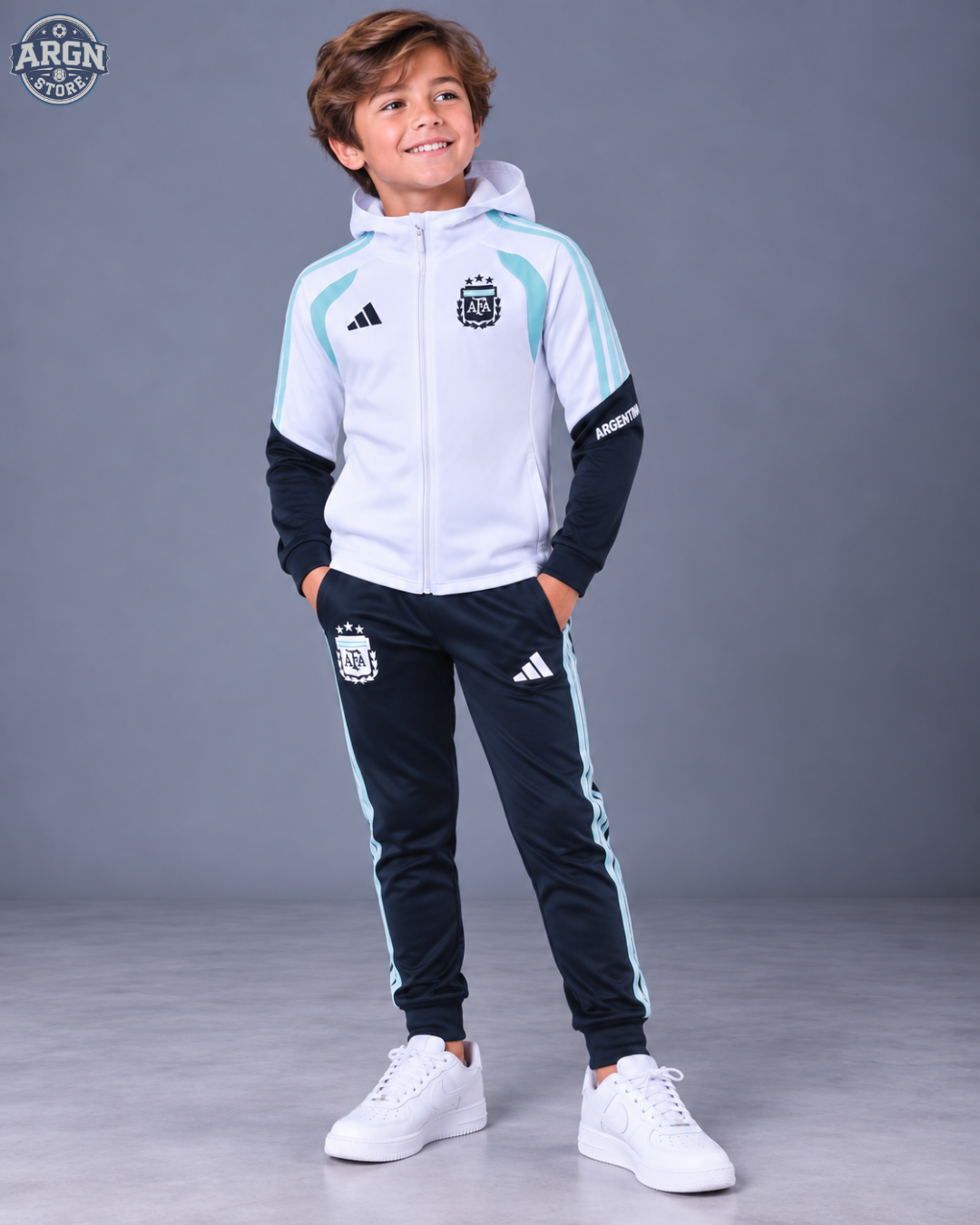 Chándal Argentina con cremallera 26/27 infantil