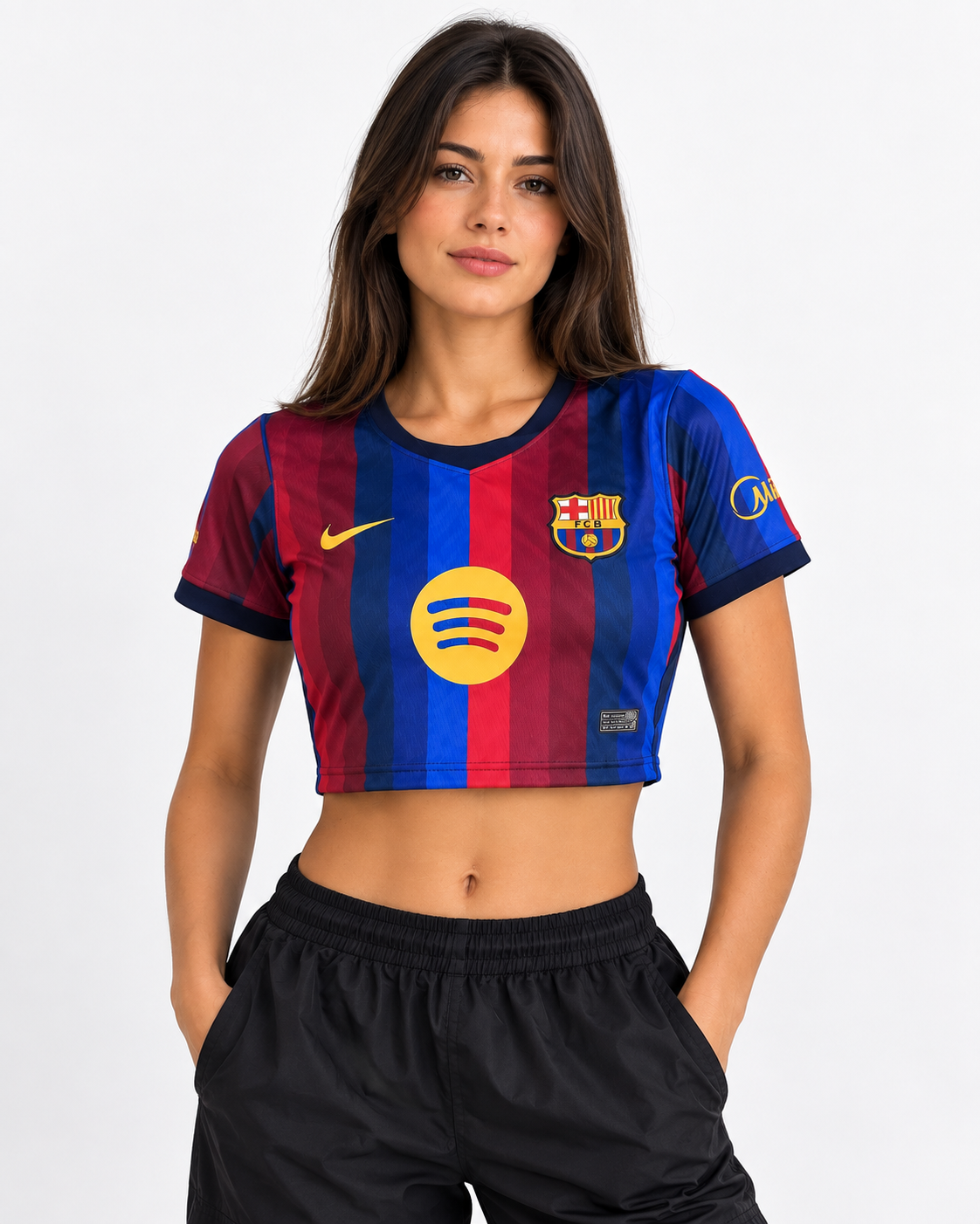 CROP TOP FC BARCELONA 26/27
